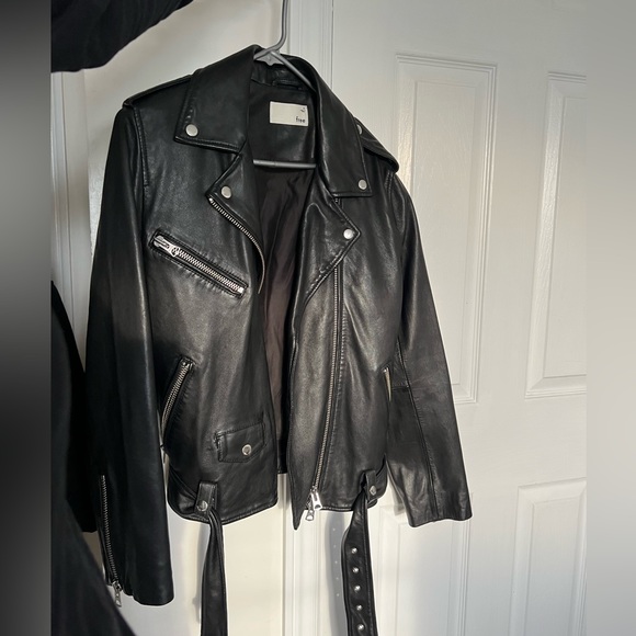 Aritzia Wilfred genuine leather jacket - Picture 3 of 6